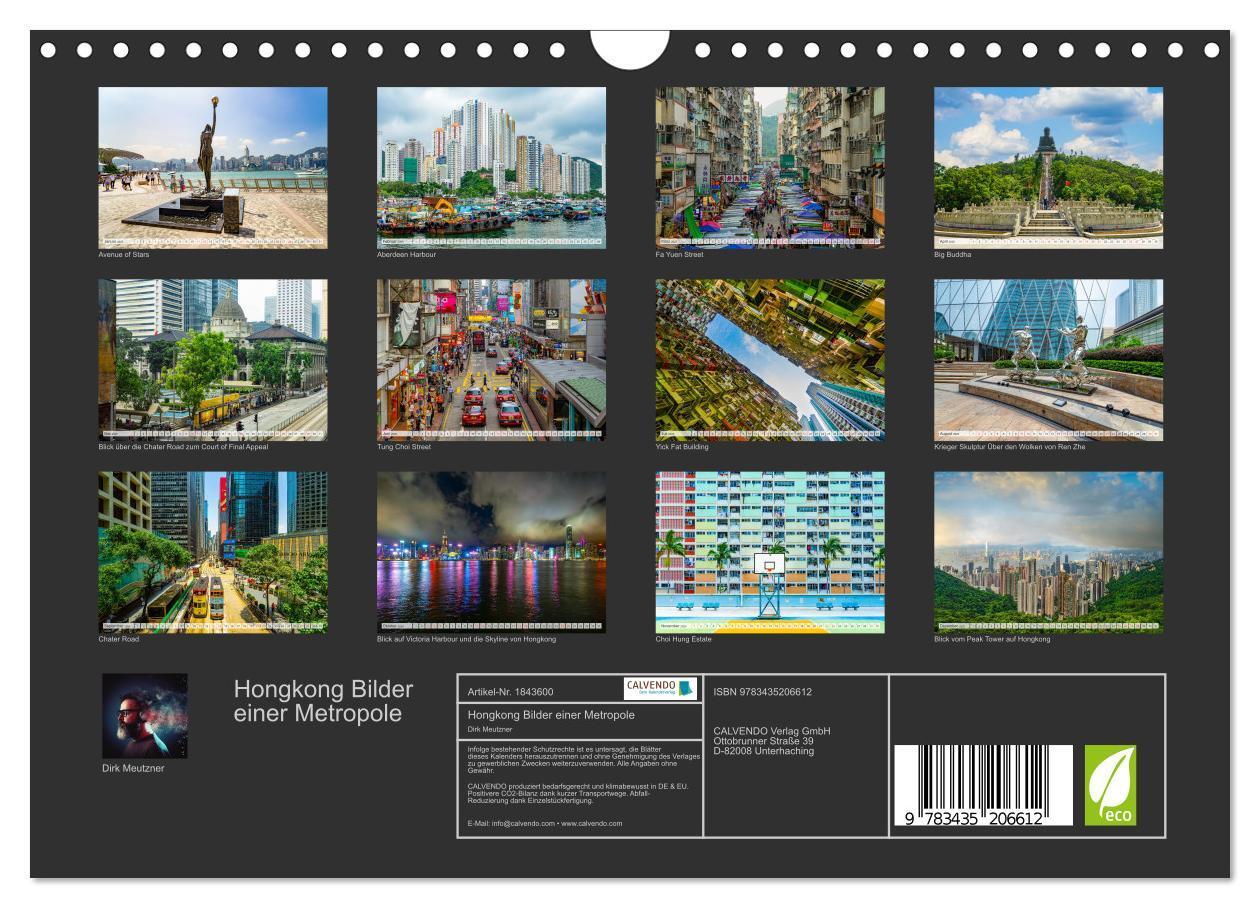 Bild: 9783435206612 | Hongkong Bilder einer Metropole (Wandkalender 2025 DIN A4 quer),...