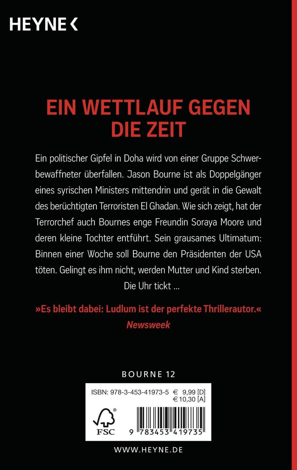 Bild: 9783453419735 | Die Bourne Herrschaft | Robert Ludlum | Taschenbuch | Jason Bourne