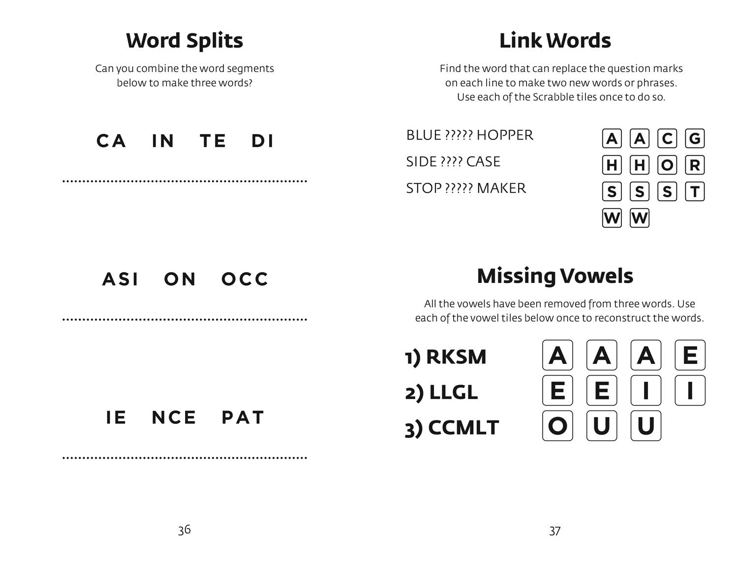 Bild: 9780008523961 | SCRABBLE (TM) Puzzles | Book 1 | Collins Scrabble | Taschenbuch | 2022