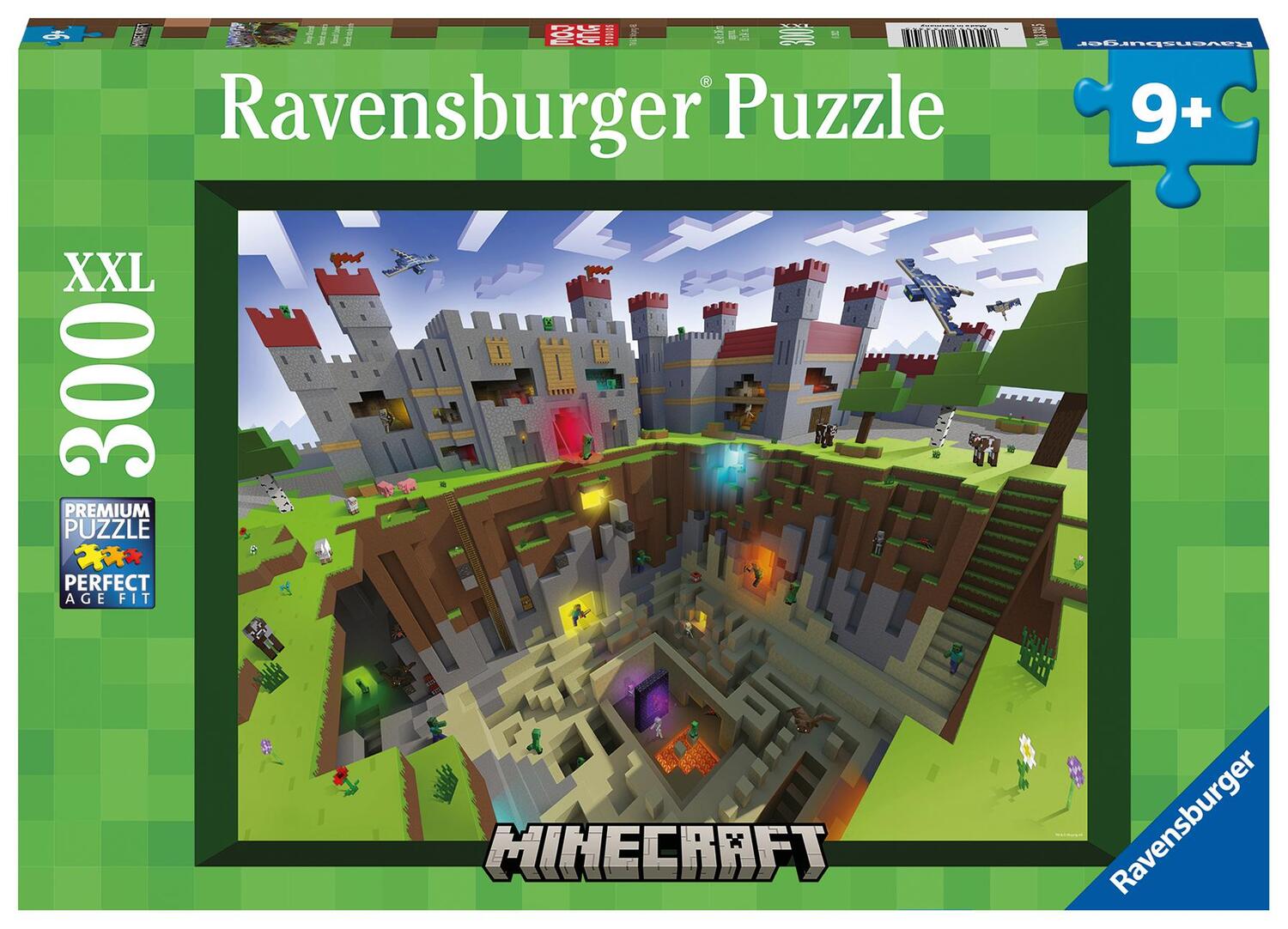 Cover: 4005556133345 | Ravensburger Kinderpuzzle 13334 - Minecraft Cutaway - 300 Teile XXL...