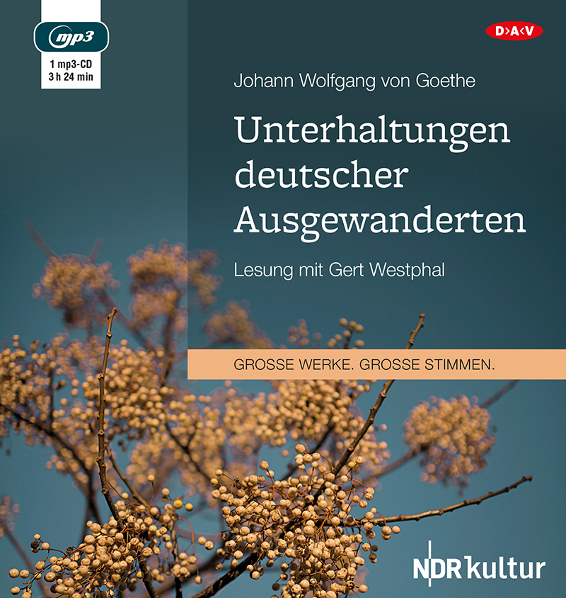 Cover: 9783862318537 | Unterhaltungen deutscher Ausgewanderten, 1 Audio-CD, 1 MP3 | Lesung