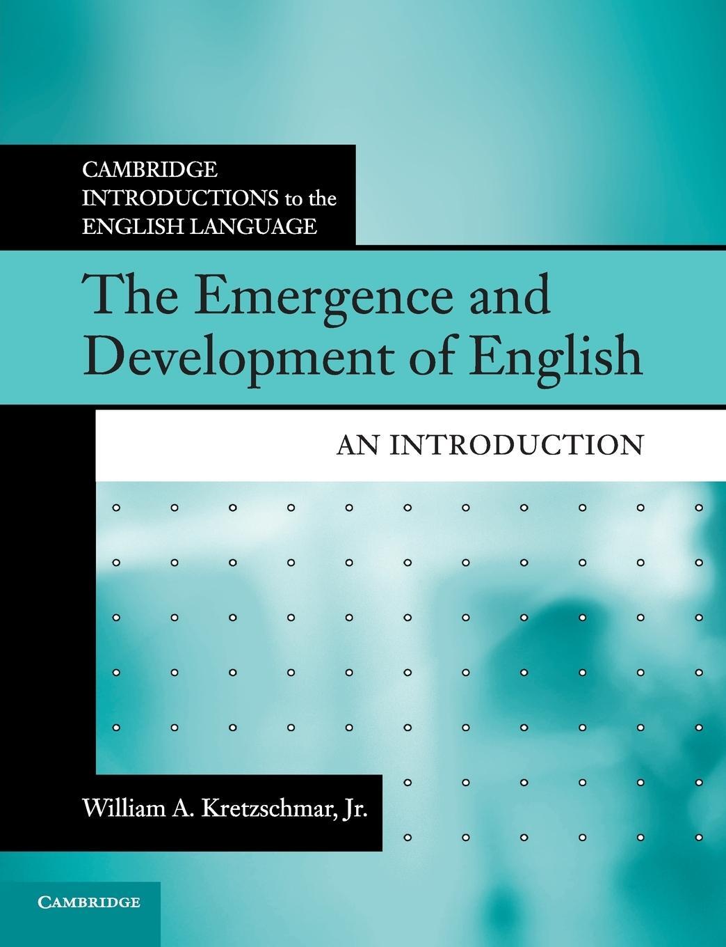 Cover: 9781108455114 | The Emergence and Development of English | An Introduction | Buch