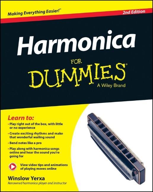 Cover: 9781118880760 | Harmonica For Dummies | Winslow Yerxa | Taschenbuch | 416 S. | 2014