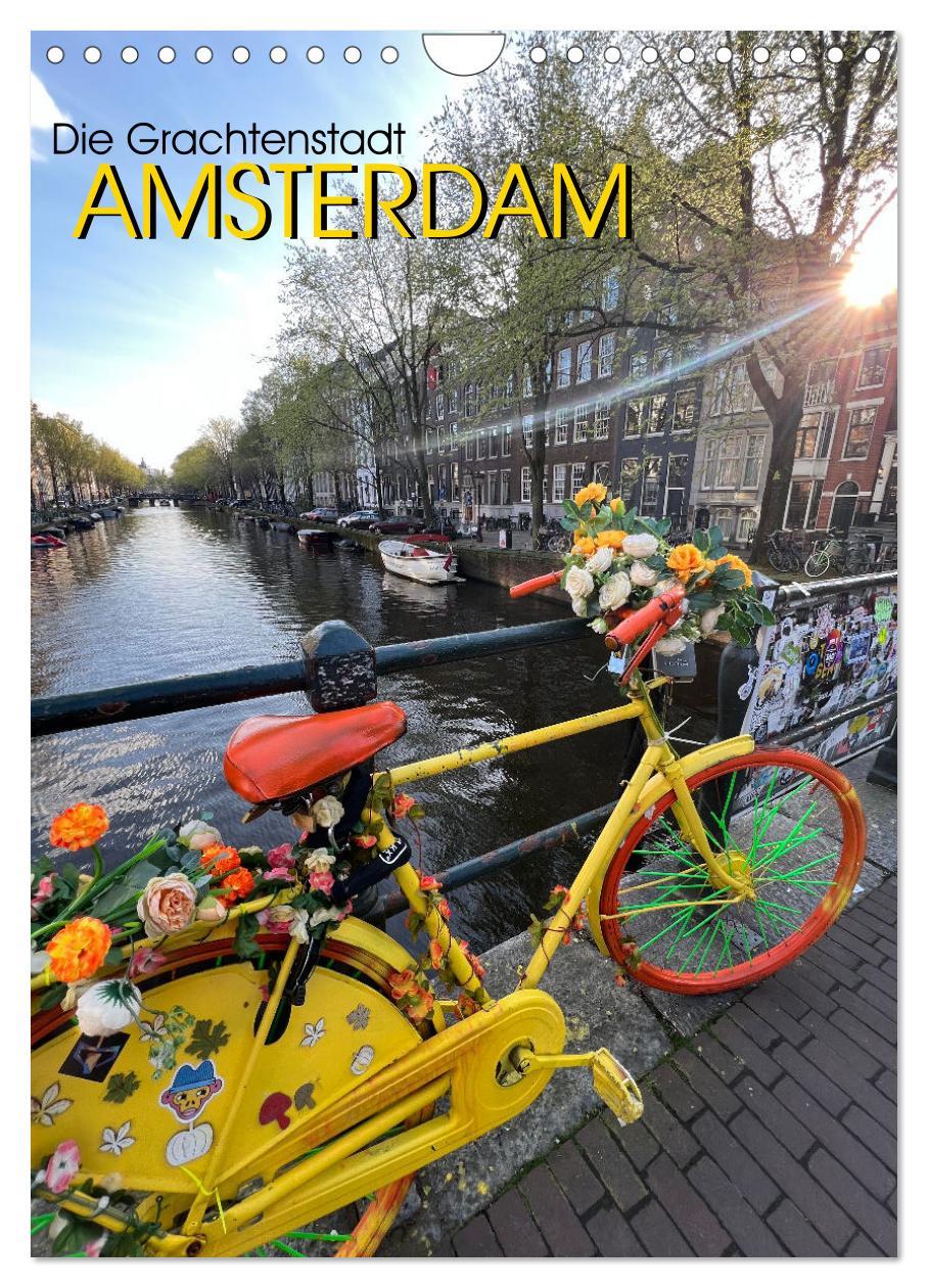 Cover: 9783457139868 | DIE GRACHTENSTADT AMSTERDAM (Wandkalender 2025 DIN A4 hoch),...