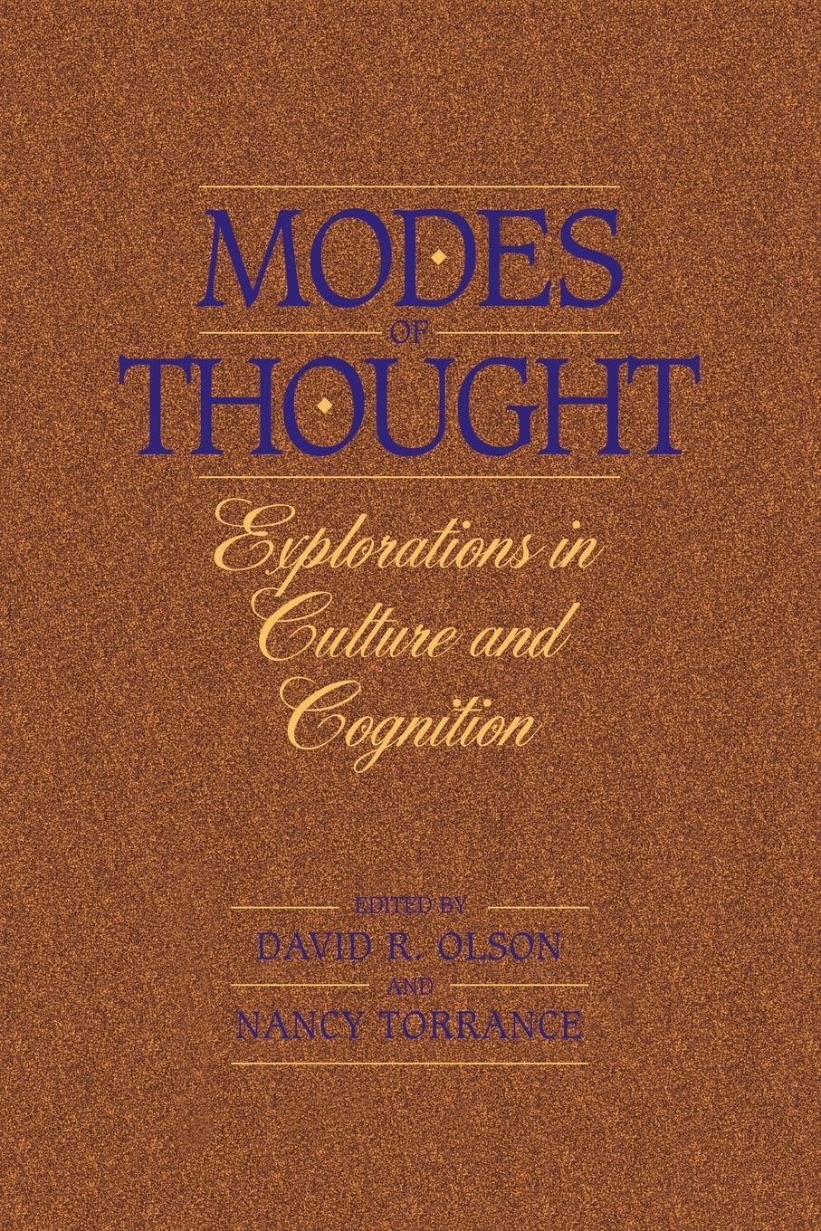 Cover: 9780521566445 | Modes of Thought | Explorations in Culture and Cognition | Torrance