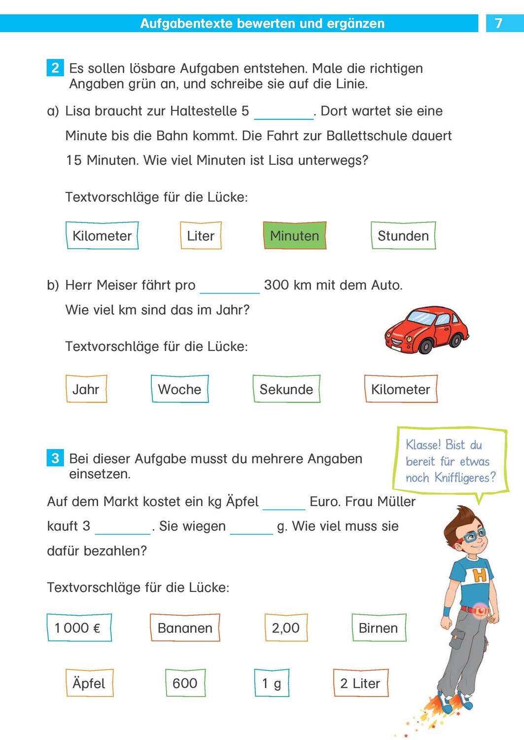 Bild: 9783129494219 | Die Mathe-Helden. Textaufgaben/Sachaufgaben 4. Klasse | Broschüre