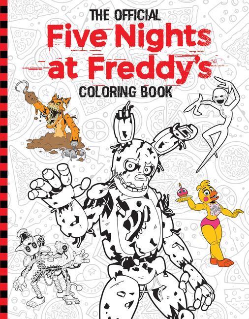 Cover: 9781338741186 | Five Nights at Freddy's: 5NAF Coloring Book | Scott Cawthorn | Buch