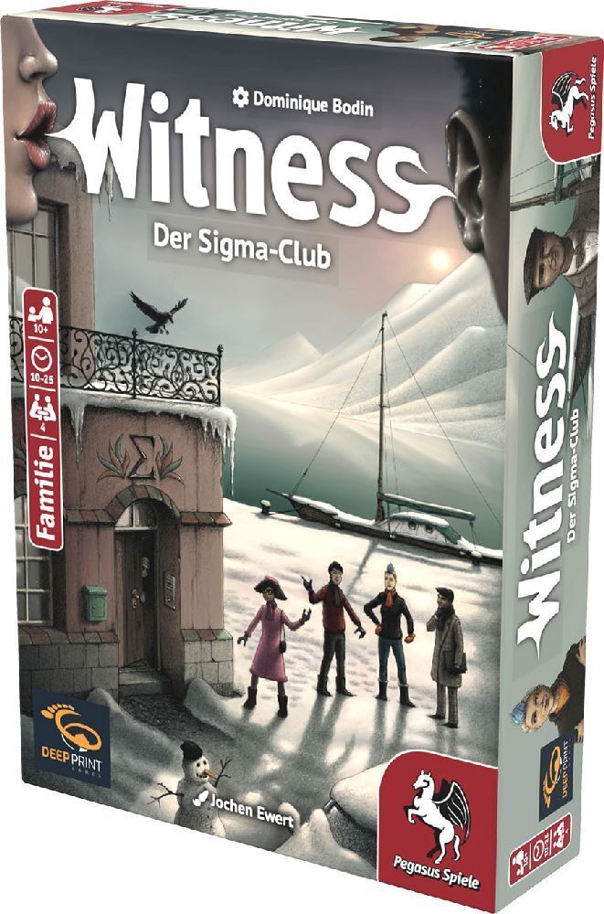 Bild: 4250231739385 | Witness Der Sigma-Club (Deep Print Games) | Spiel | 57819G | Deutsch