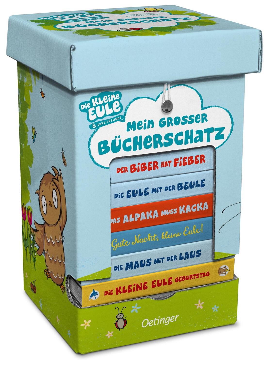 Cover: 9783751202381 | Die kleine Eule. Mein großer Bücherschatz | Susanne Weber | Box | 2023