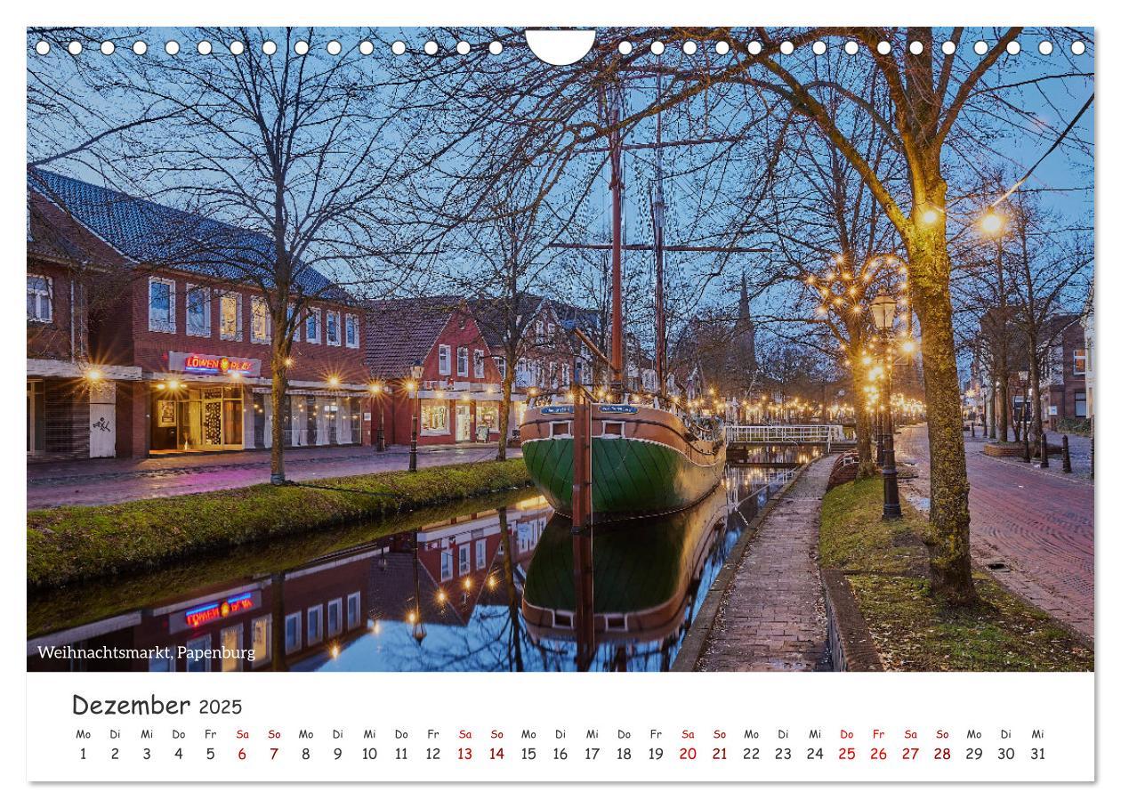 Bild: 9783457228074 | Emsland Impressionen (Wandkalender 2025 DIN A4 quer), CALVENDO...