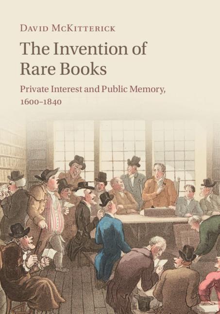 Cover: 9781108428323 | The Invention of Rare Books | David Mckitterick | Buch | Gebunden