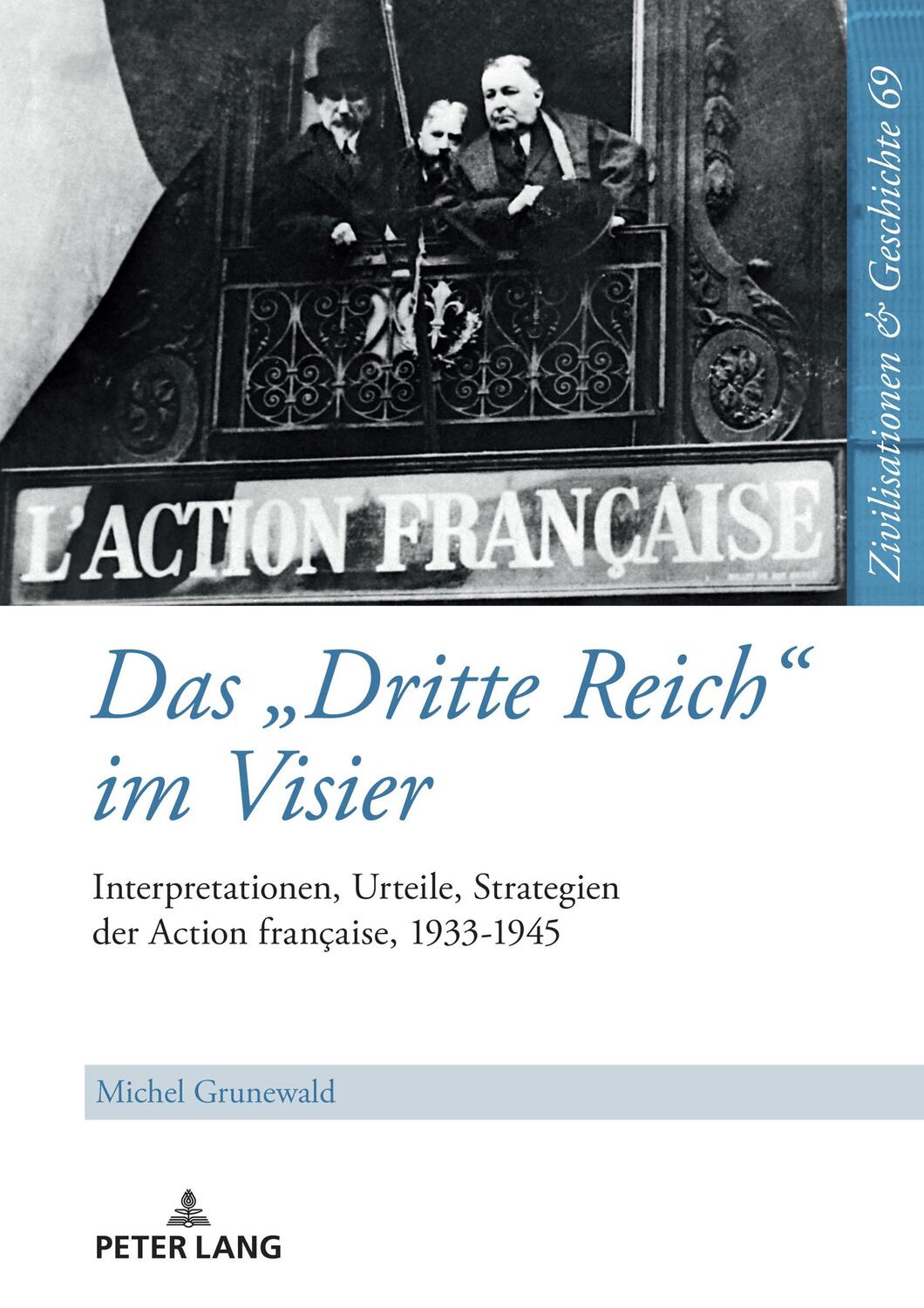 Cover: 9783631856062 | Das «Dritte Reich» im Visier | Michel Grunewald | Buch | Deutsch
