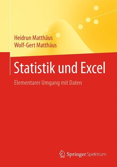 Cover: 9783658076887 | Statistik und Excel | Elementarer Umgang mit Daten | Matthäus | Buch
