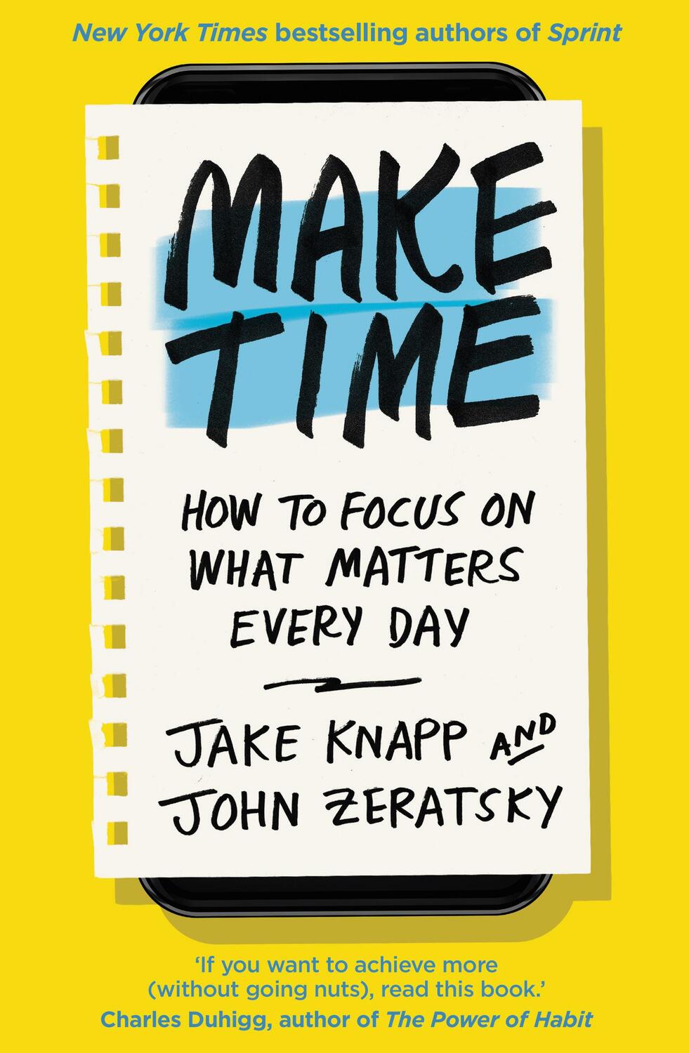 Cover: 9780593079584 | Make Time | How to focus on what matters every day | Knapp (u. a.)
