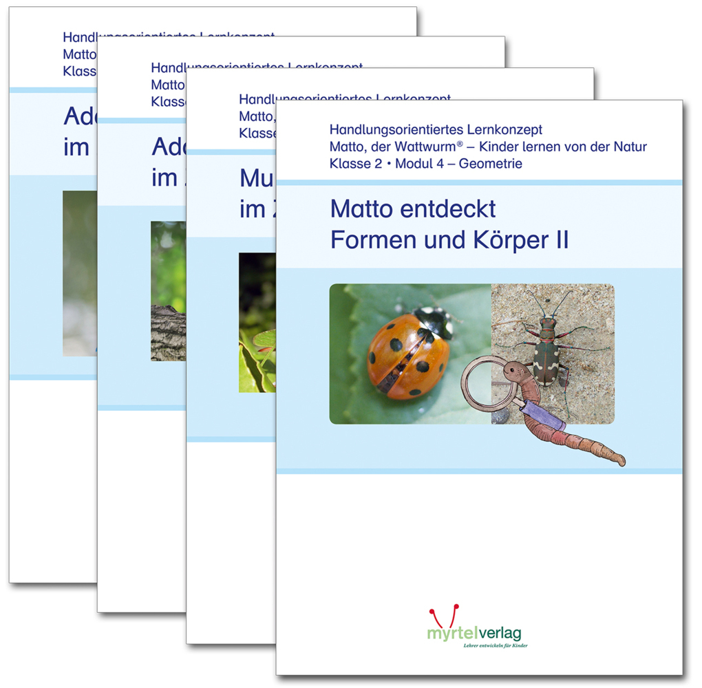 Cover: 9783957092748 | Paket: Matto Lernstufe 2 inkl. Geometrie | Module 1 bis 4 | Broschüre