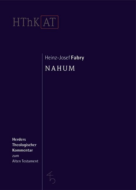Cover: 9783451268502 | Nahum | Heinz-Josef Fabry | Buch | Deutsch | Herder, Freiburg