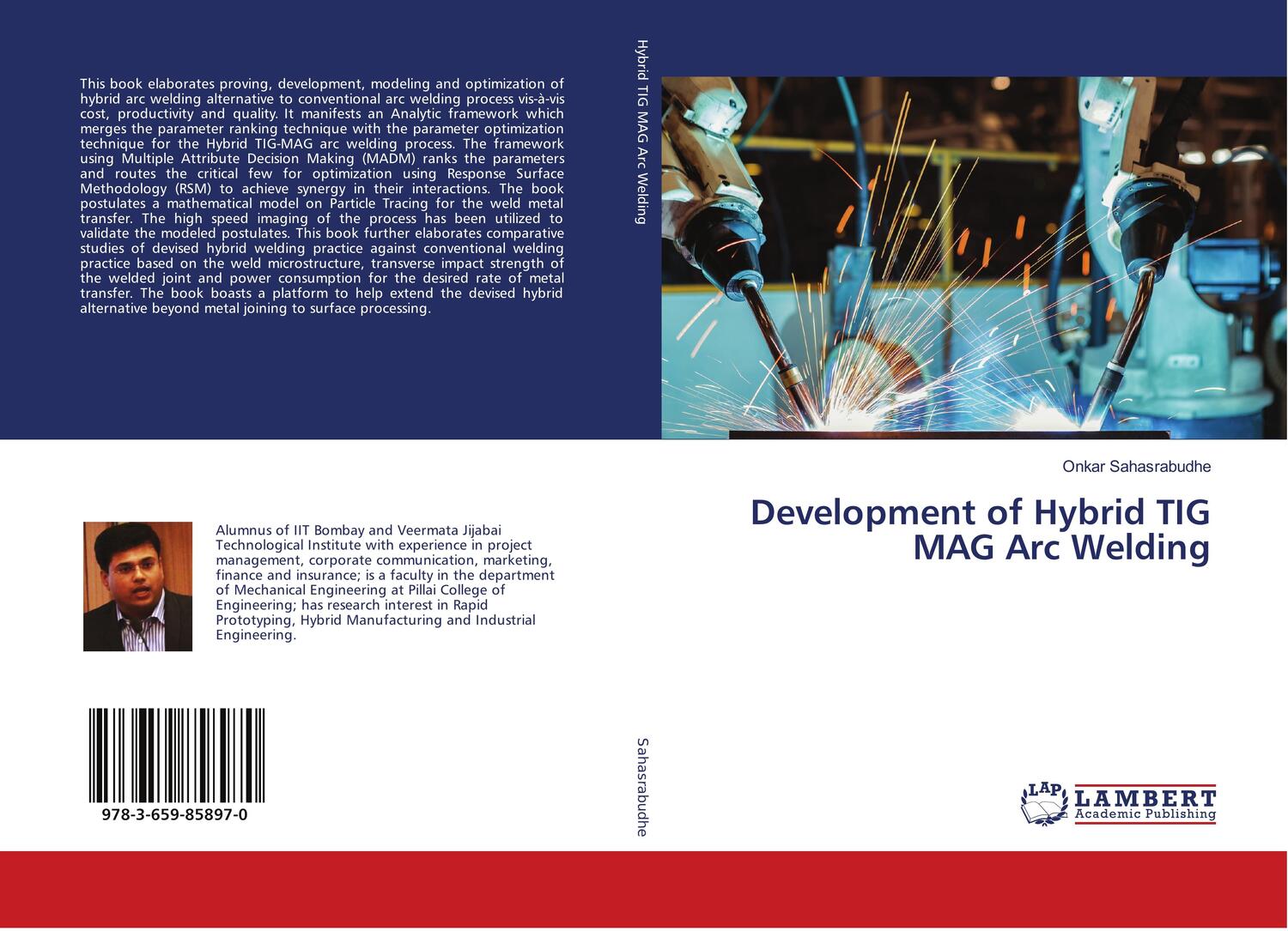 Cover: 9783659858970 | Development of Hybrid TIG MAG Arc Welding | Onkar Sahasrabudhe | Buch