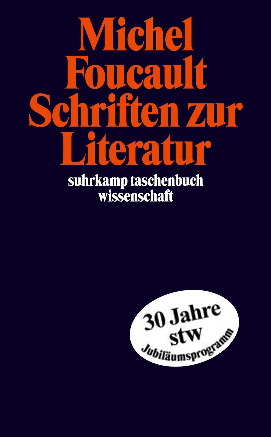 Cover: 9783518292754 | Schriften zur Literatur | Michel Foucault | Taschenbuch | 402 S.