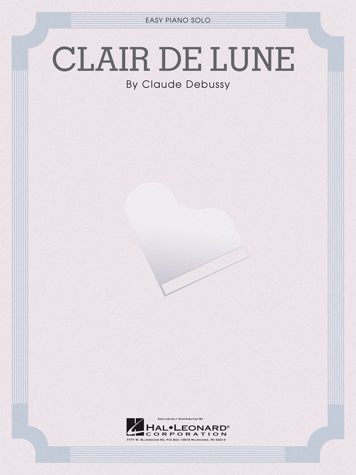 Cover: 73999596885 | Clair de Lune | Easy Piano Solo | Claude Debussy | Easy Piano Solo