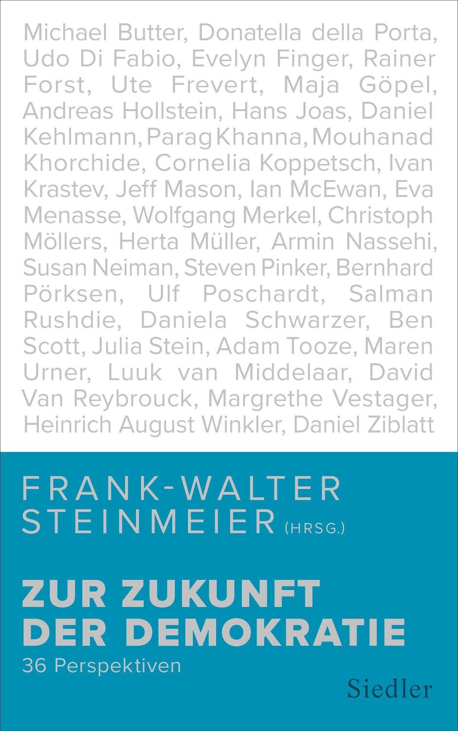 Cover: 9783827501615 | Zur Zukunft der Demokratie | 36 Perspektiven | Frank-Walter Steinmeier