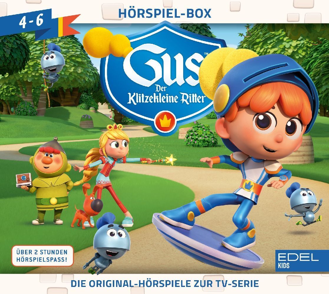 Cover: 4029759184133 | Gus - Der klitzekleine Ritter: Die Hörspiel-Box mit den Folgen 4 -...