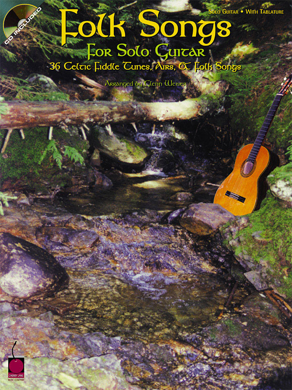 Cover: 73999147568 | Folk Songs for Solo Guitar | Guitar Solo | Buch + CD | 1996