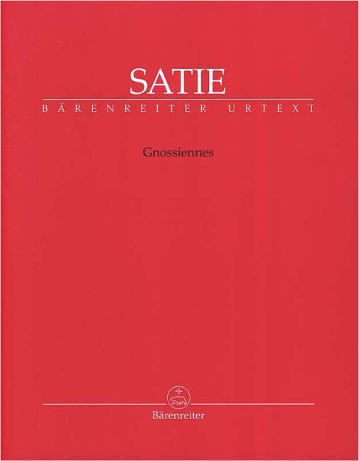 Cover: 9790006529339 | Gnossiennes, Partitur | Erik Satie | Deutsch | Bärenreiter