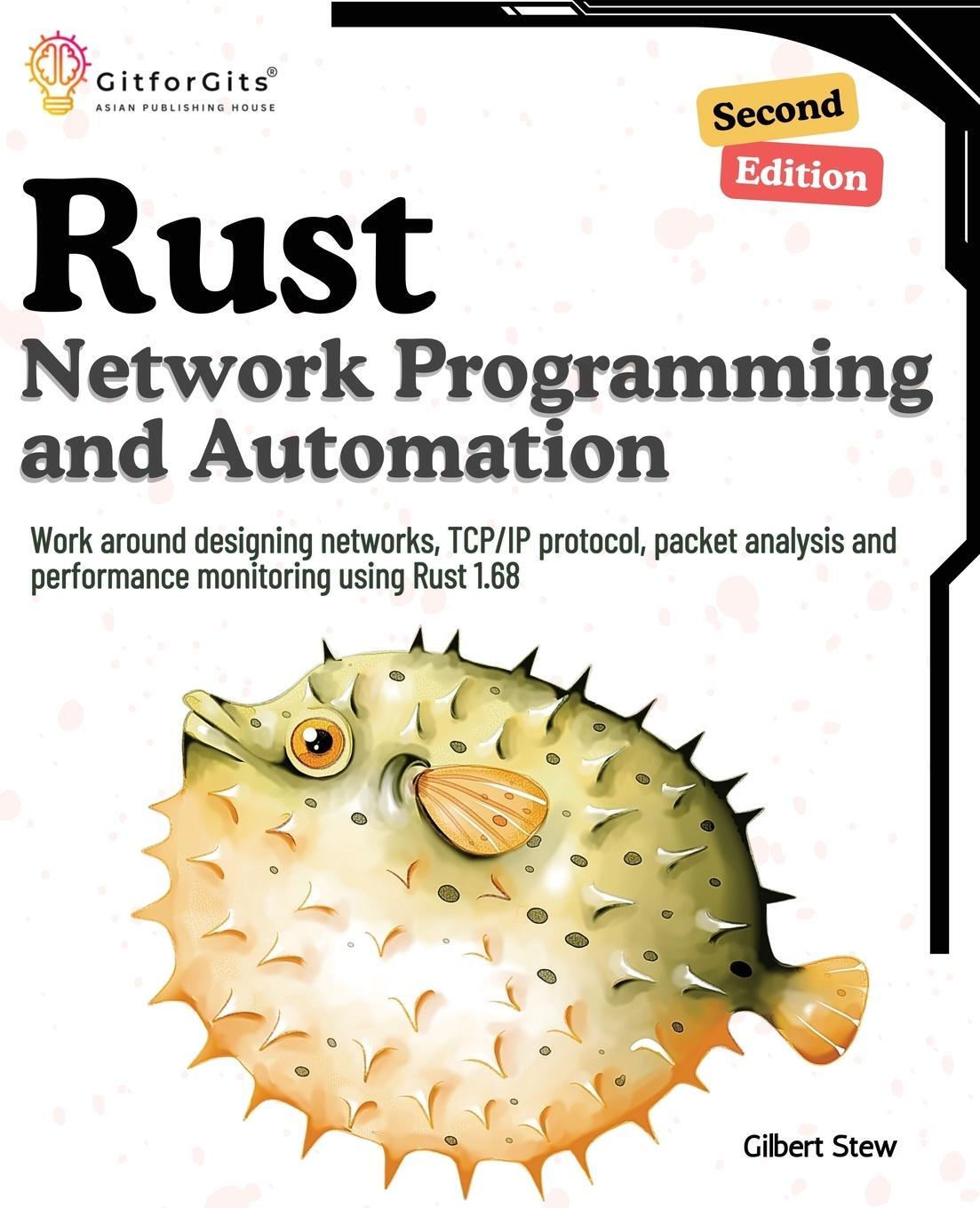 Cover: 9788119177349 | Rust for Network Programming and Automation, Second Edition | Stew