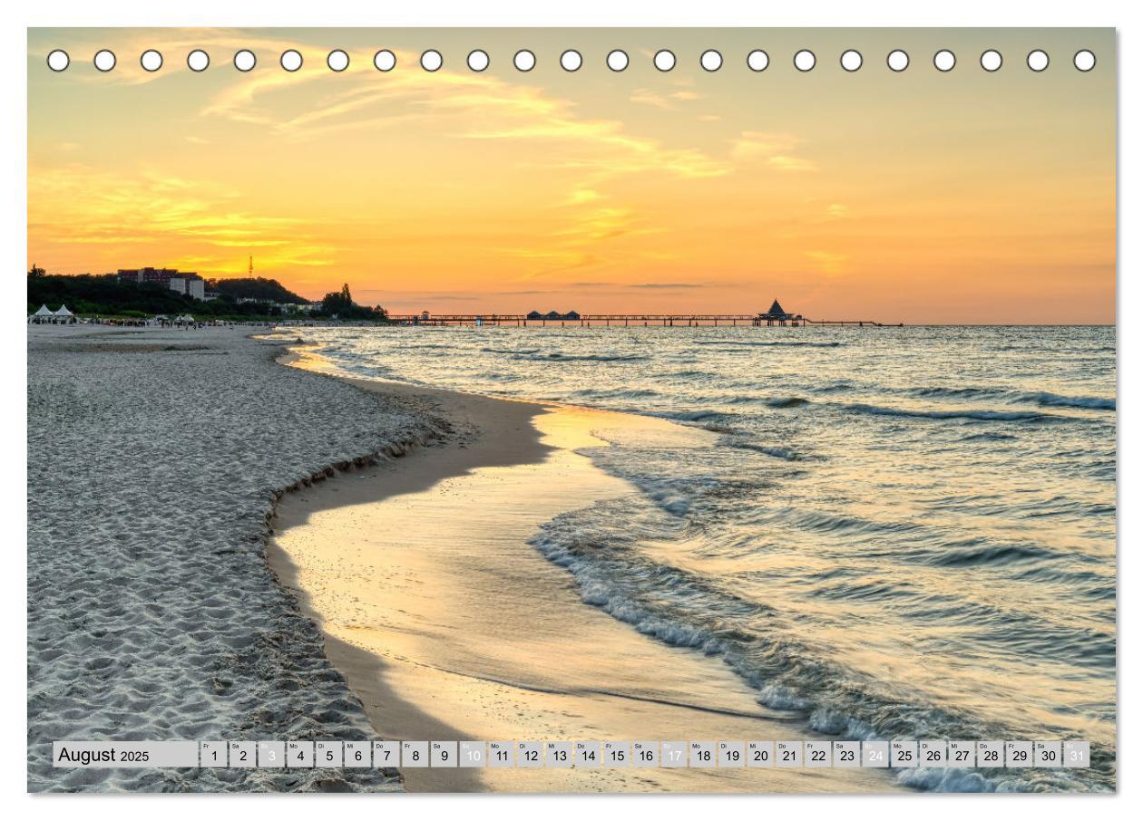 Bild: 9783383953934 | Wunderschöne Ostsee Rügen und Usedom (Tischkalender 2025 DIN A5...