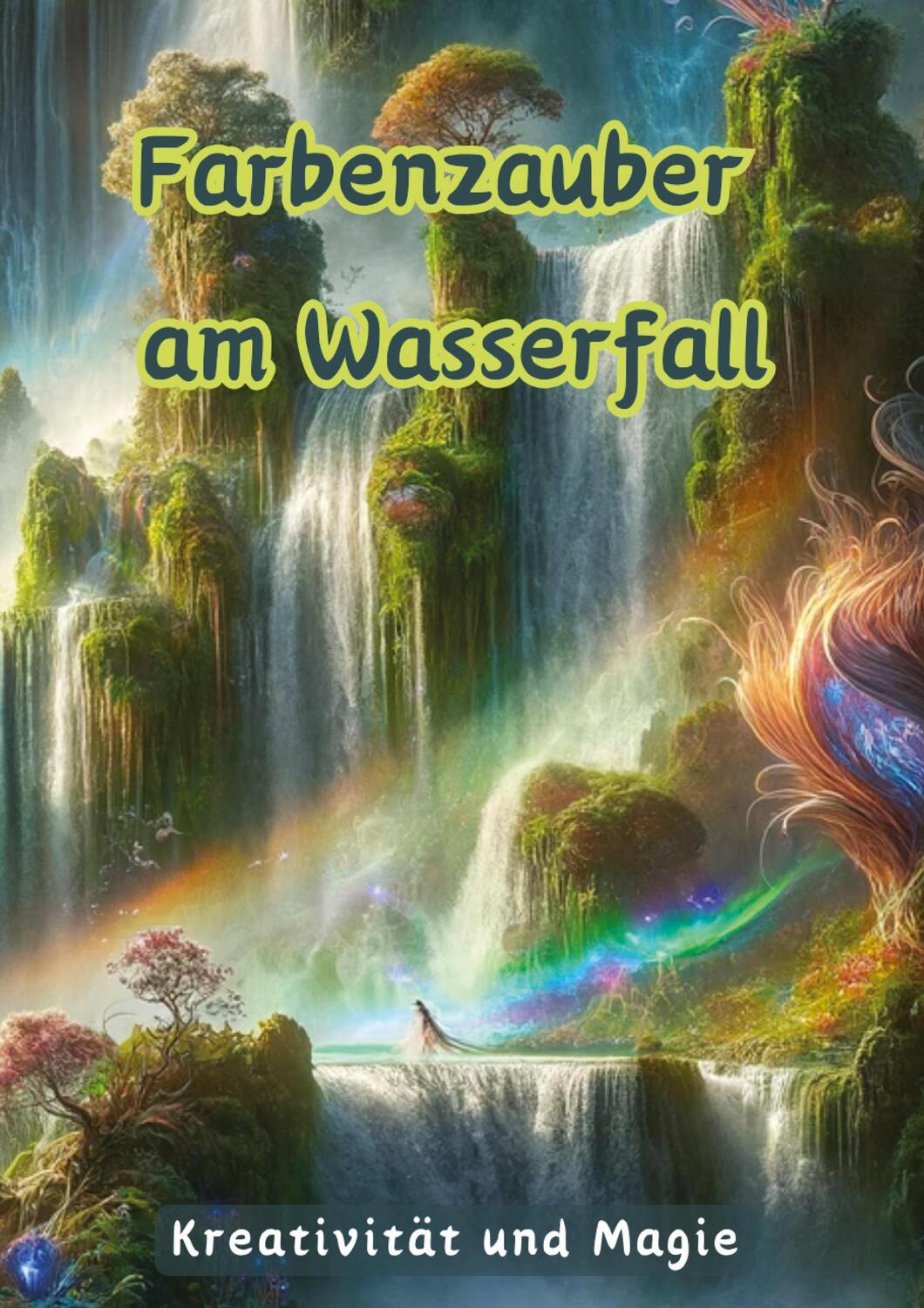 Cover: 9783384098795 | Farbenzauber am Wasserfall | Kreativität und Magie | Christian Hagen