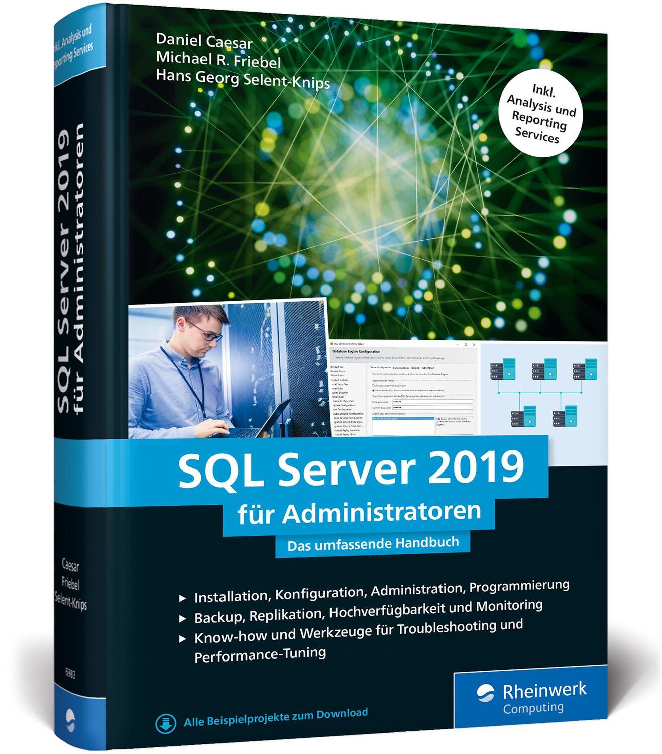Cover: 9783836269834 | SQL Server 2019 für Administratoren | Daniel Caesar (u. a.) | Buch