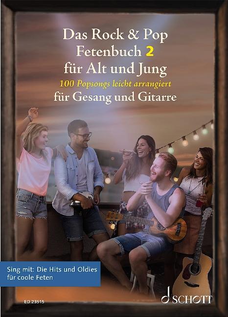 Cover: 9783795724351 | Das Rock & Pop Fetenbuch 2 für Alt und Jung | Broschüre | Deutsch