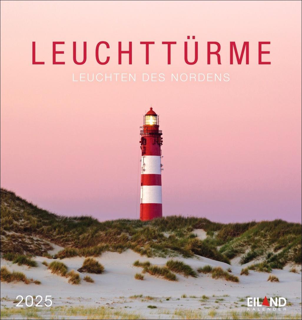 Cover: 9783964023278 | Leuchttürme Postkartenkalender 2025 - An der Nord- und Ostseeküste