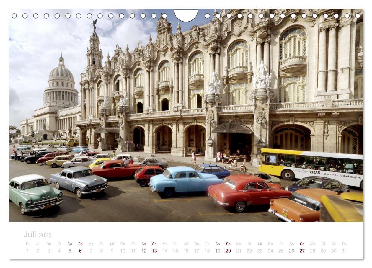 Bild: 9783435759187 | Cuba (Wandkalender 2025 DIN A4 quer), CALVENDO Monatskalender | 2025