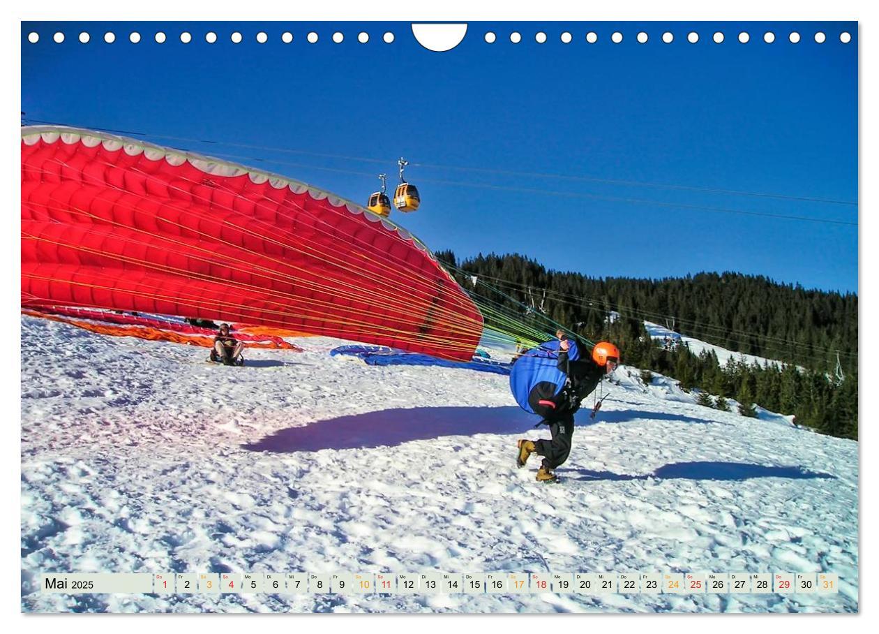 Bild: 9783435479771 | Freiheit und Abenteuer - Paragliding (Wandkalender 2025 DIN A4...