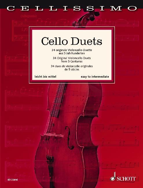 Cover: 9783795711528 | Cello Duets | Rainer Mohrs | Broschüre | Cellissimo | Deutsch | 2019