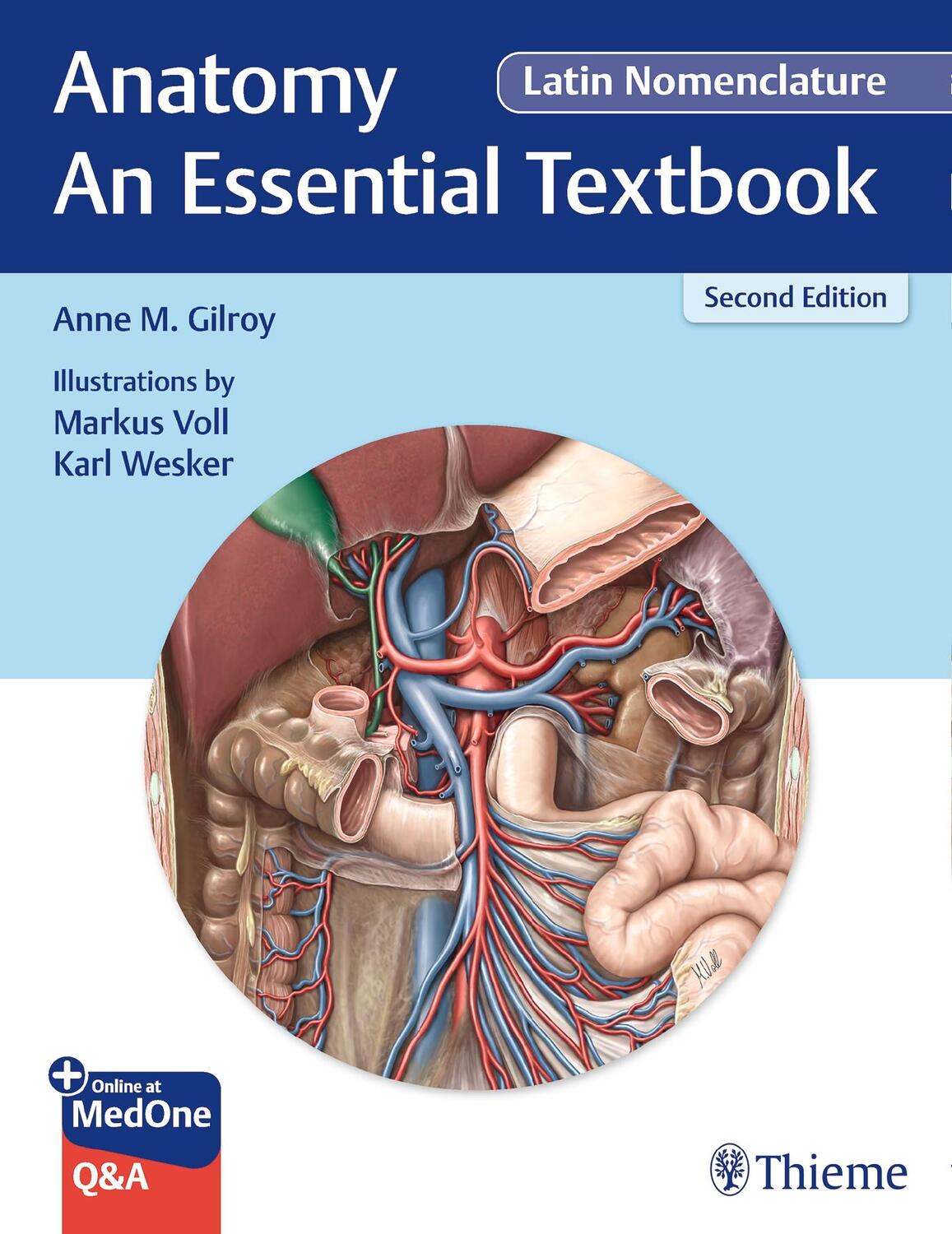 Cover: 9781684205134 | Anatomy - An Essential Textbook, Latin Nomenclature | Anne M. Gilroy