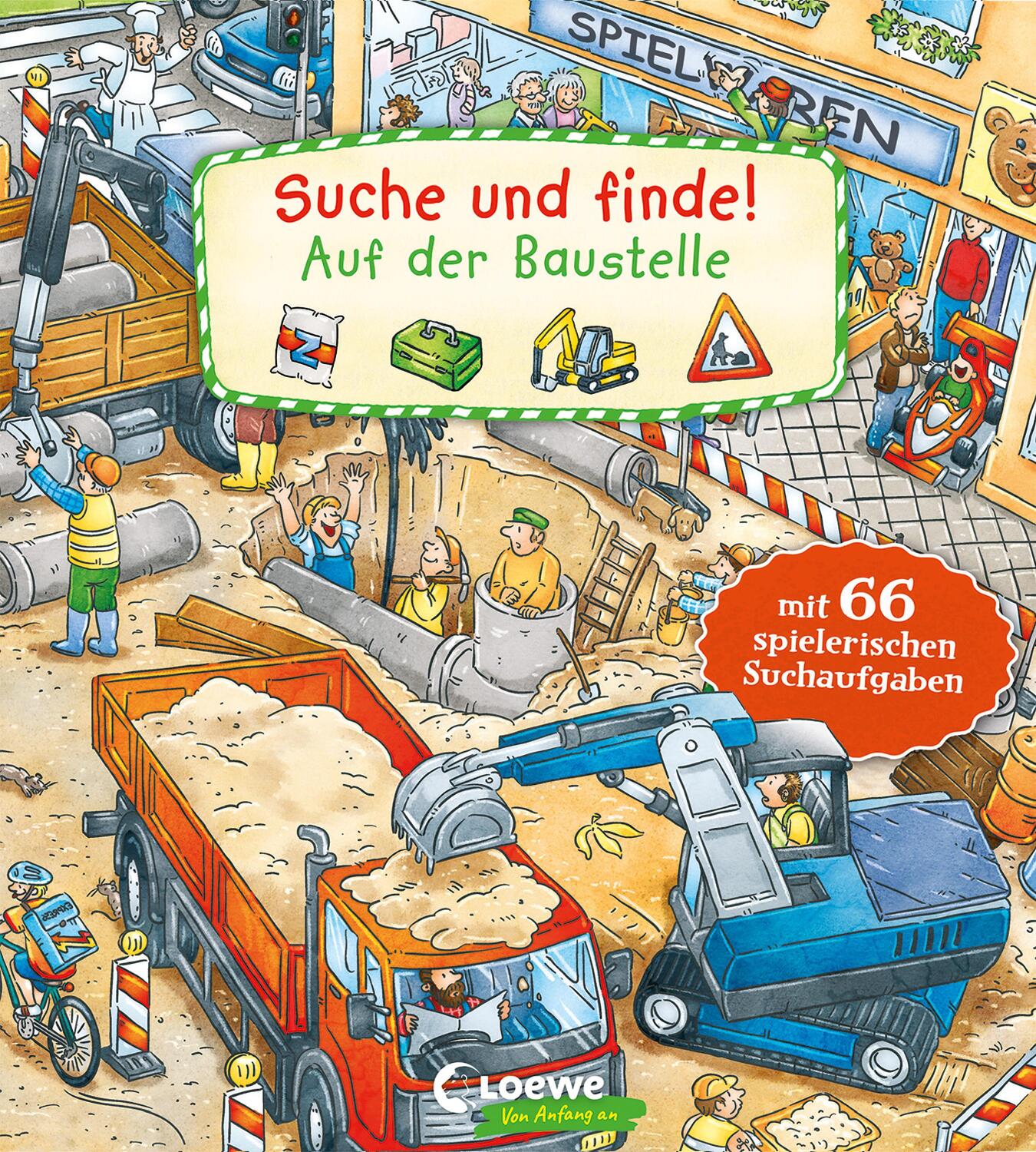 Cover: 9783743208247 | Suche und finde! - Auf der Baustelle | Buch | Suche und finde! | 2021
