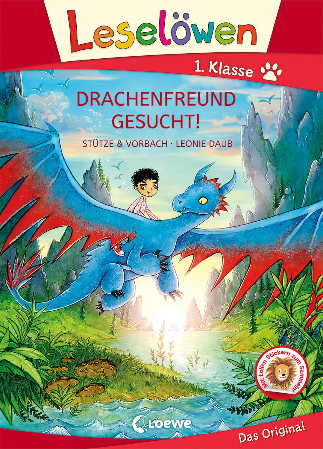 Cover: 9783743210486 | Leselöwen 1. Klasse - Drachenfreund gesucht! (Großbuchstabenausgabe)