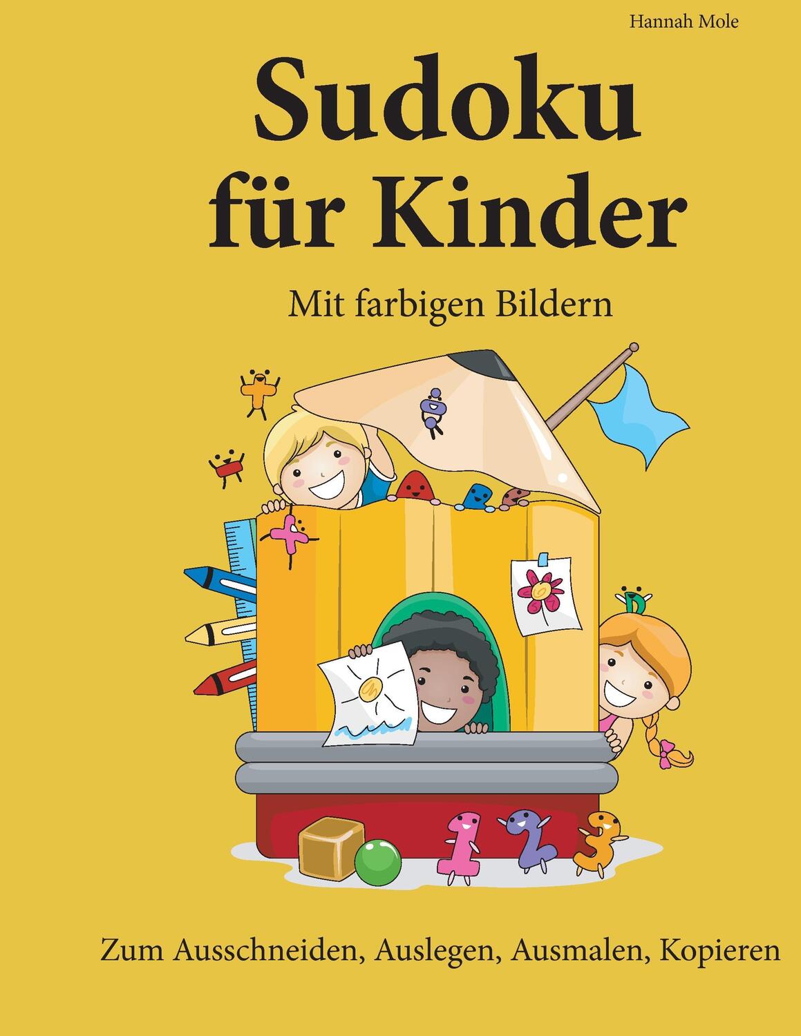 Cover: 9783954976560 | Sudoku für Kinder. Mit farbigen Bildern | Hannah Mole | Taschenbuch
