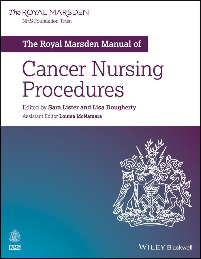 Cover: 9781119245186 | The Royal Marsden Manual of Cancer Nursing Procedures | Taschenbuch