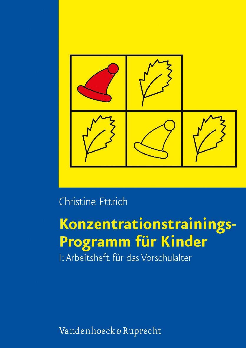 Cover: 9783525458082 | Konzentrationstrainings-Programm für Kinder I. Vorschulalter....