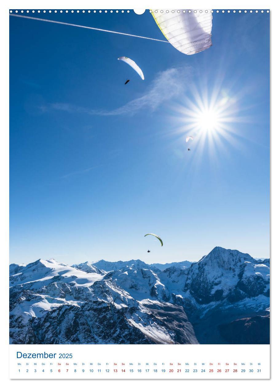 Bild: 9783435981625 | Paragliding - von grünen Wiesen zu schroffen Gletschen...