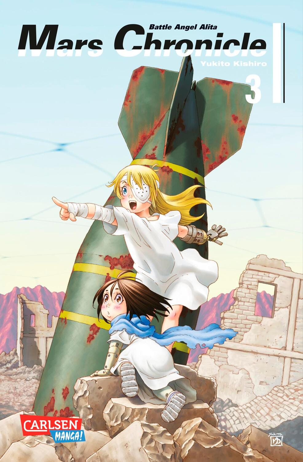 Cover: 9783551761774 | Battle Angel Alita - Mars Chronicle 3 | Yukito Kishiro | Taschenbuch