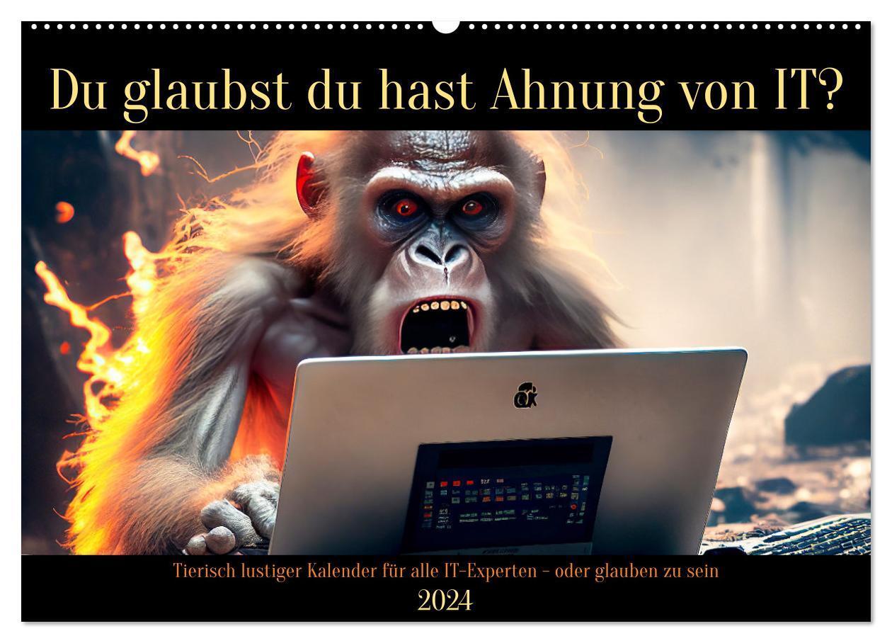 Cover: 9783675415218 | Tierisch lustiger Kalender für alle IT-Experten - oder glauben zu...