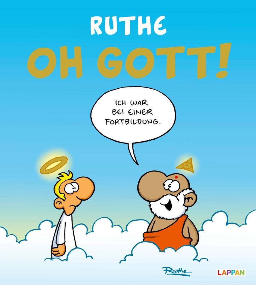 Cover: 9783830334620 | Oh Gott! | Ralph Ruthe | Buch | 80 S. | Deutsch | 2019 | Lappan Verlag