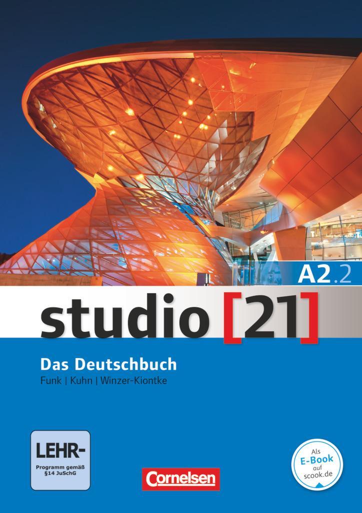 Cover: 9783065205900 | studio [21] Grundstufe A2: Teilband 2 - Das Deutschbuch (Kurs- und...