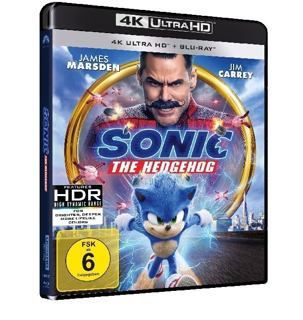 Bild: 5053083216689 | Sonic the Hedgehog 4K, 2 UHD-Blu-ray | Blu-ray Disc | 2020 | Paramount