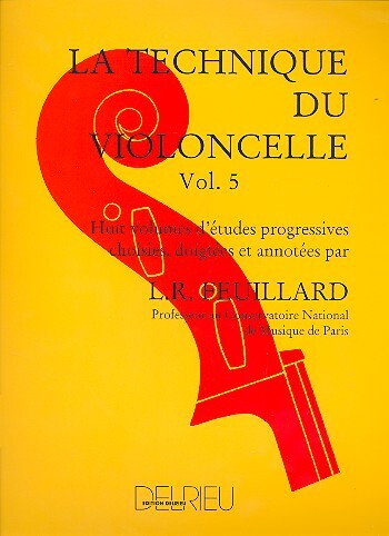 Cover: 9790231705522 | Technique du violoncelle Vol.5 | Louis R. Feuillard | Buch