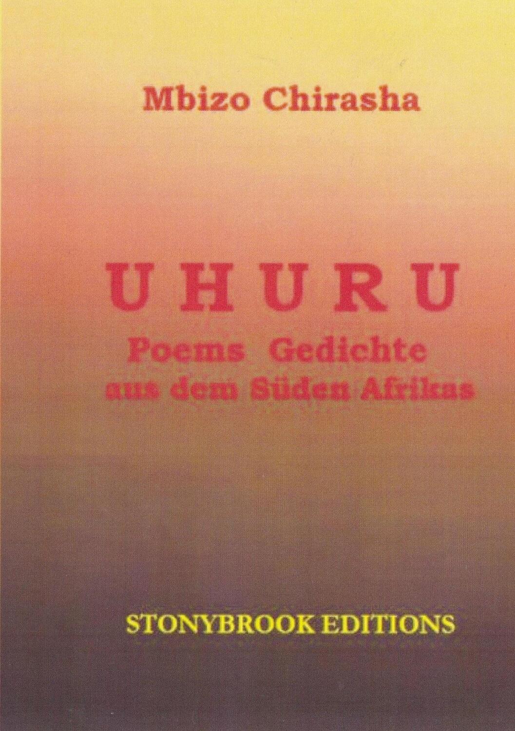 Cover: 9783756859955 | Uhuru | Gedichte / Poems aus dem suedlichen Afrika (bilingual edition)